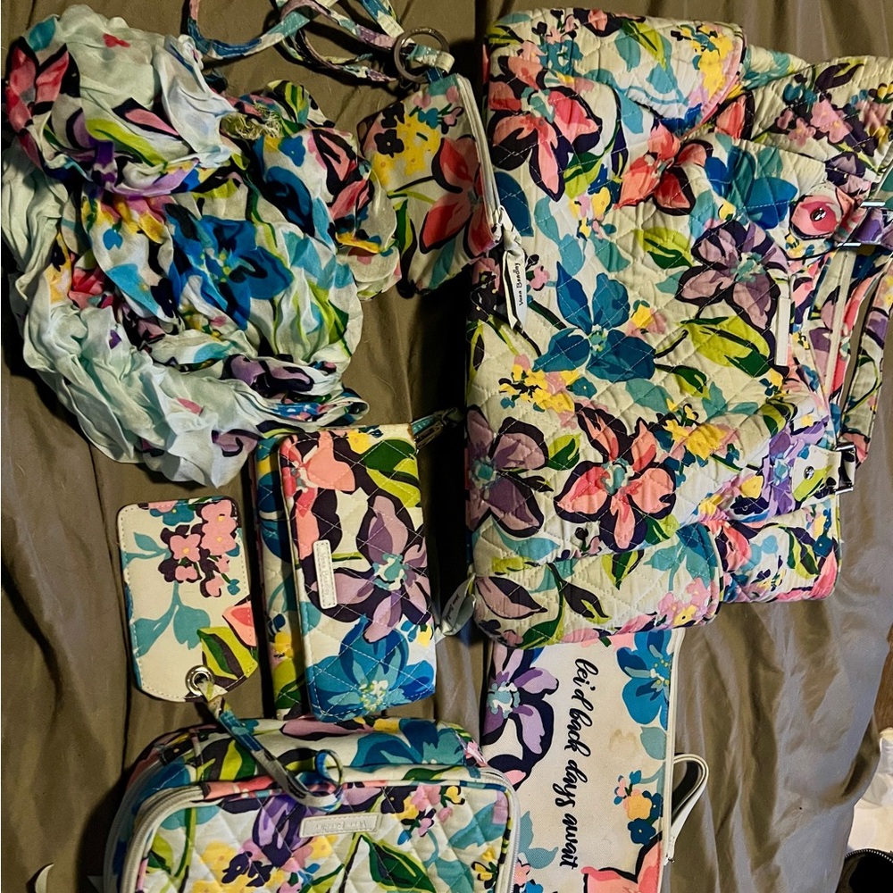 Vera Bradley Floral Accessories Set - Multicolor
